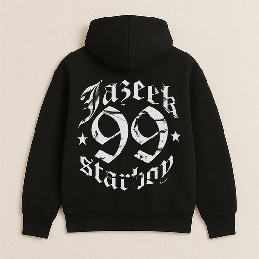 Starboy Tour Hoodie Schwarz Grau