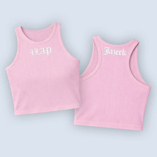 Jazeek 4LAP Cropped Tanktop Pink
