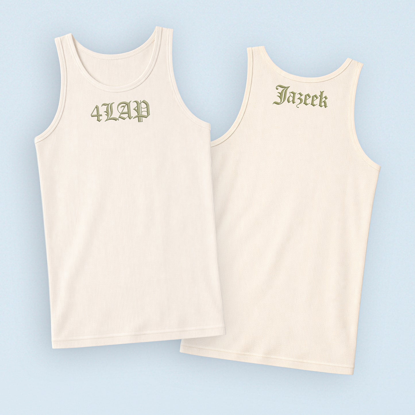 Jazeek 4LAP Tanktop Off White