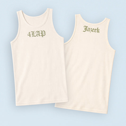 Jazeek 4LAP Tanktop Off White