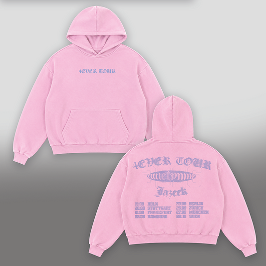 4EVER Tour Hoodie Light Pink