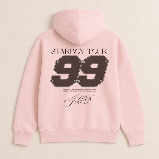 Starboy Tour Hoodie Rosa